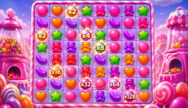 Sugar Rush — слот с накапливающимися множителями и высокой динамикой игры